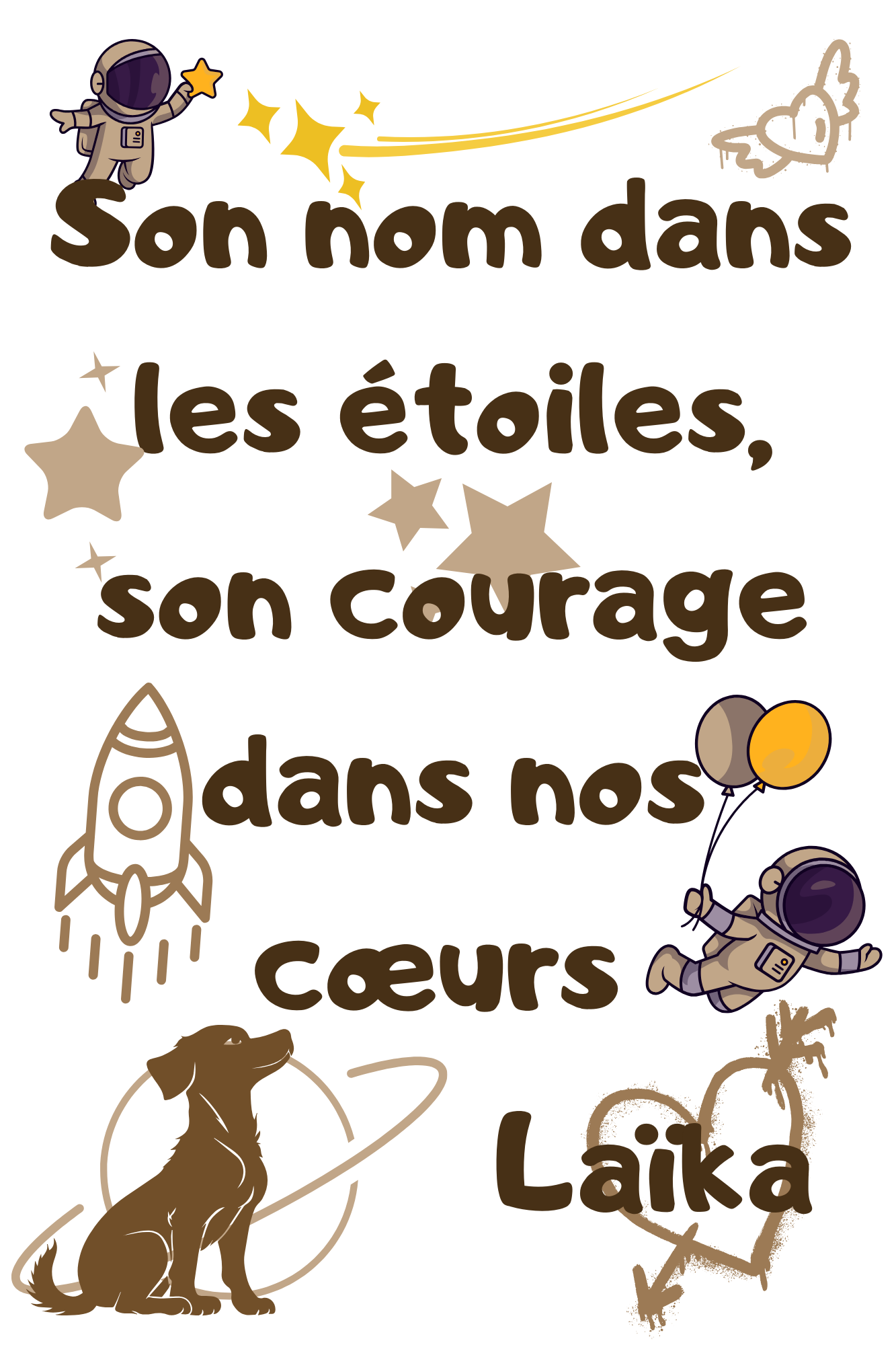 Hommage à Laïka, l’étoile éternelle ✨