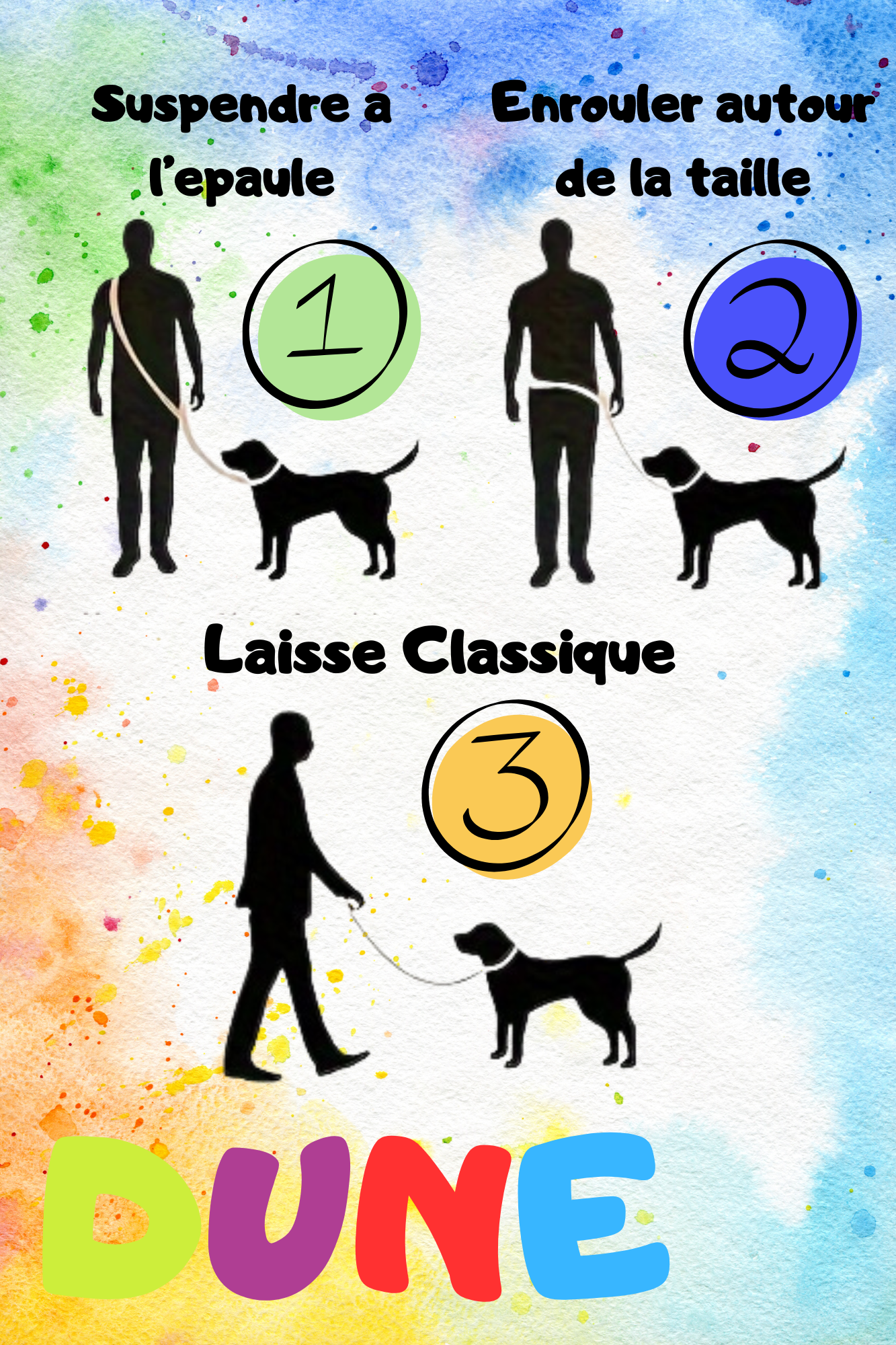 đŸ Laisse 3-en-1 Mains Libres