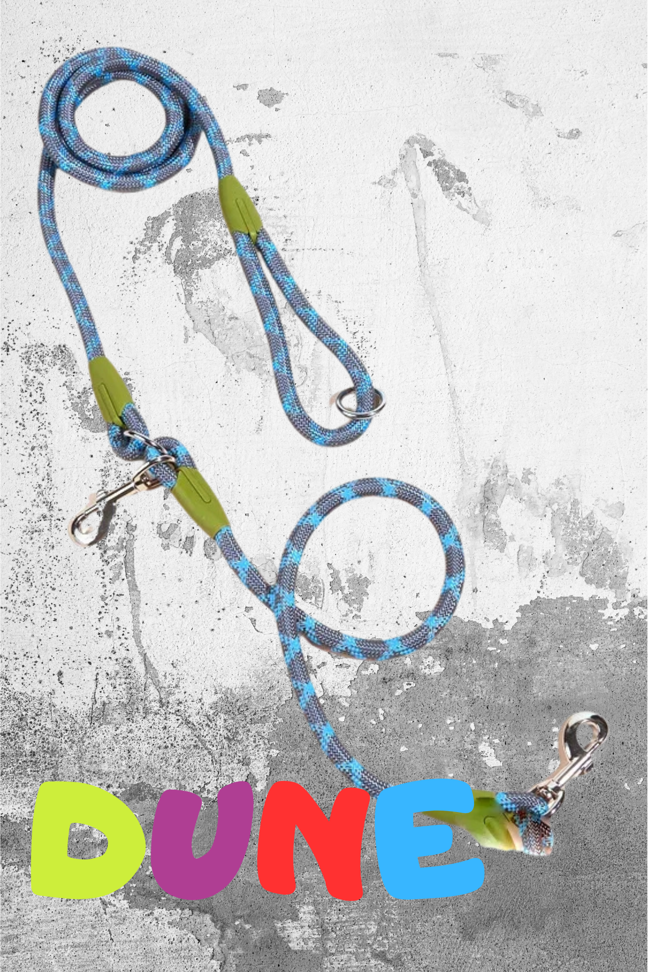 🐾 Laisse 3-en-1 Mains Libres dune