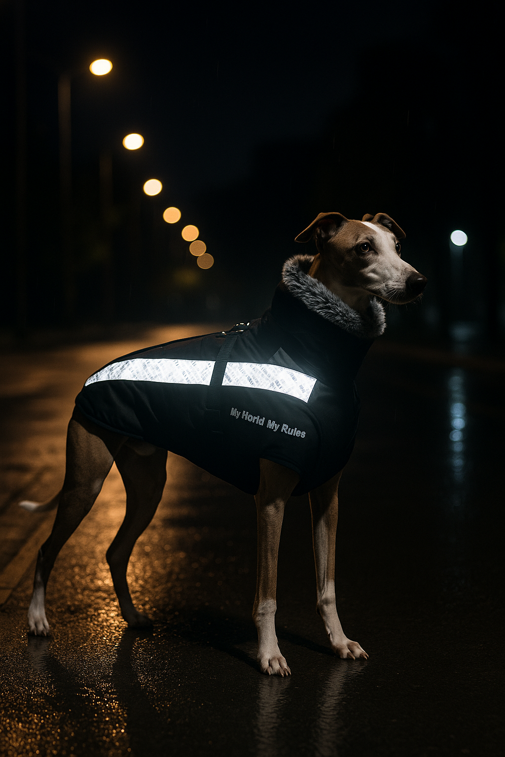 Manteau Imperméable avec Harnais Intégré