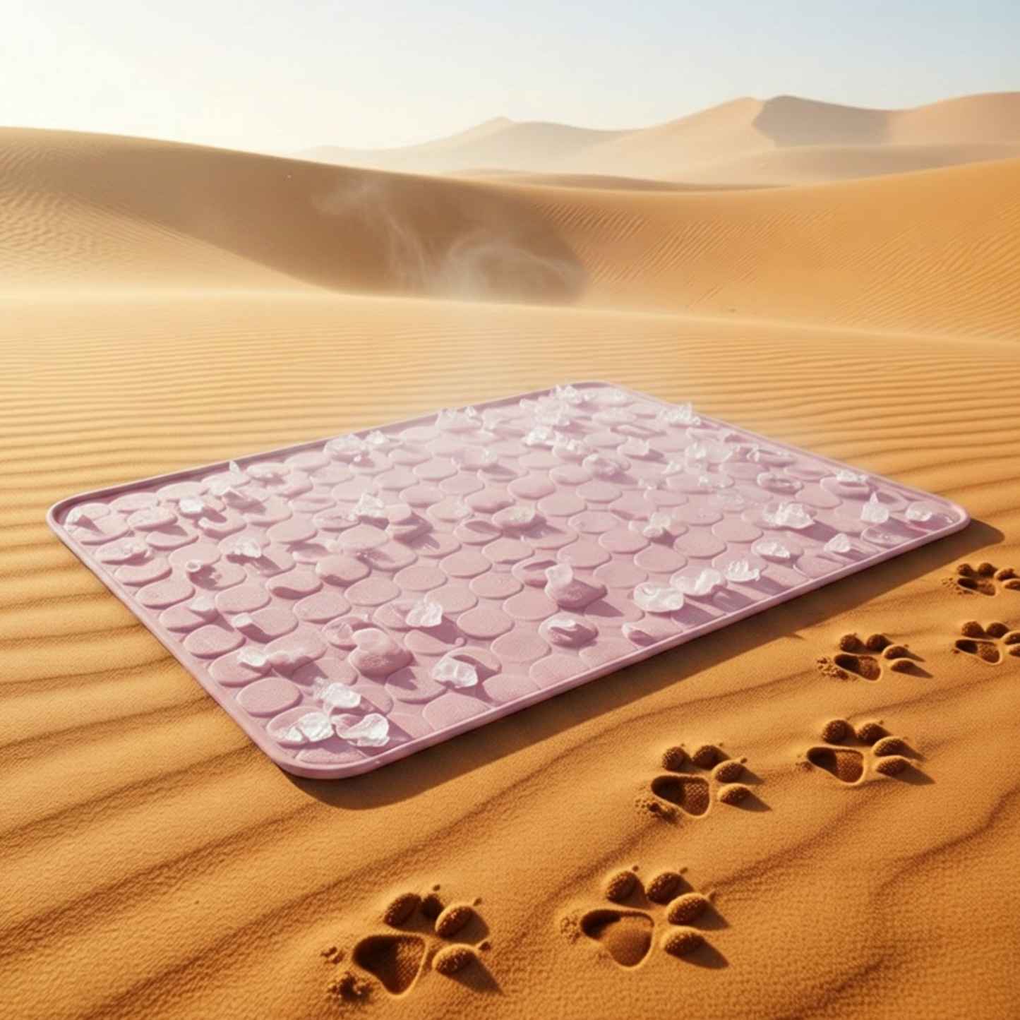 Tapis Rafraîchissant pour Chien & Chat — Protection Canicule, Confort Immédiat