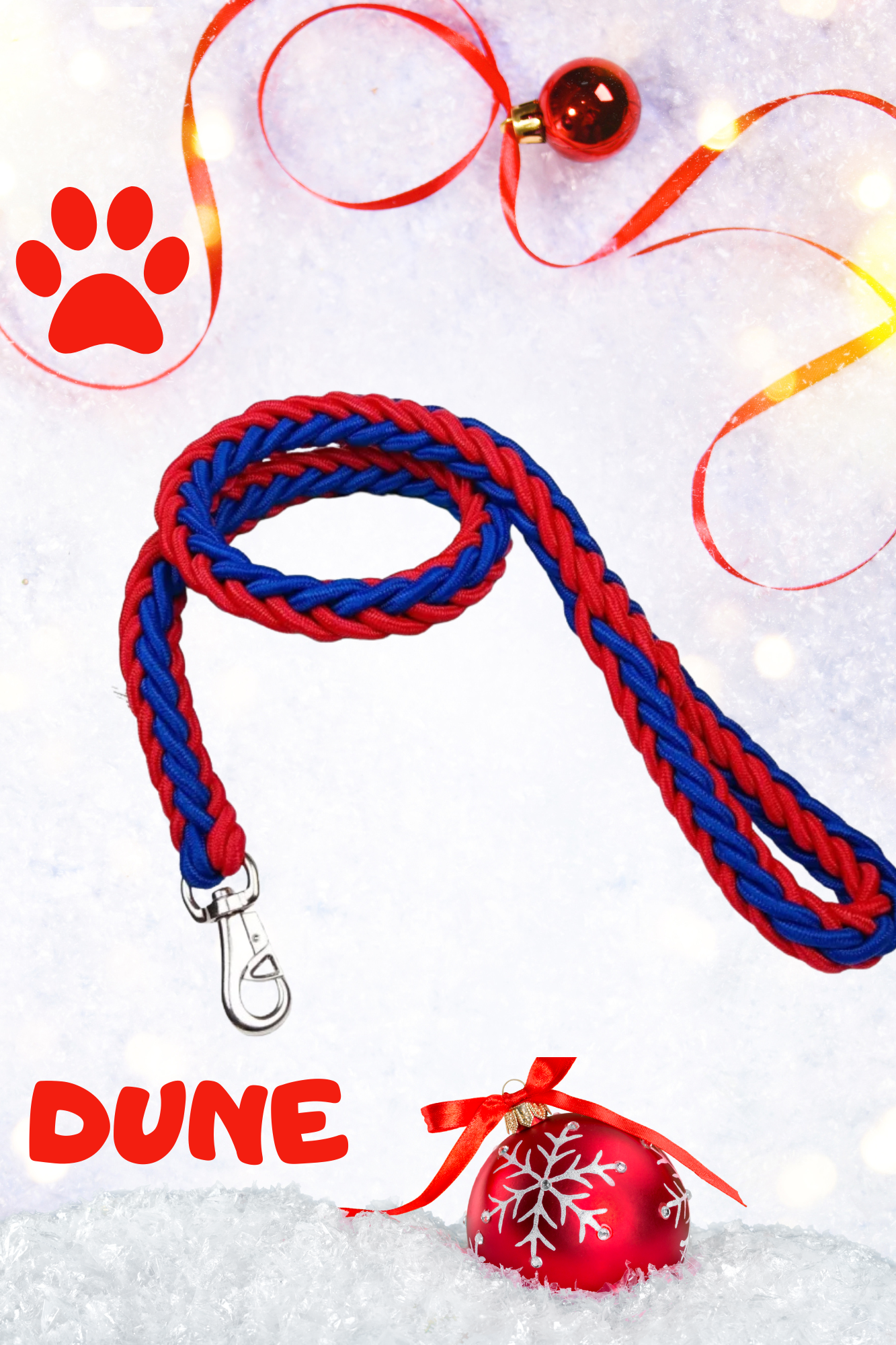 Laisse Tressée Ultra-Résistante – Confort & Sécurité