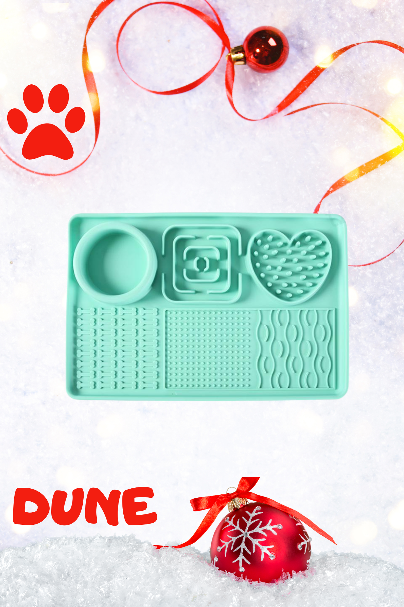 Tapis de Léchage & Gamelle d’Alimentation Lente