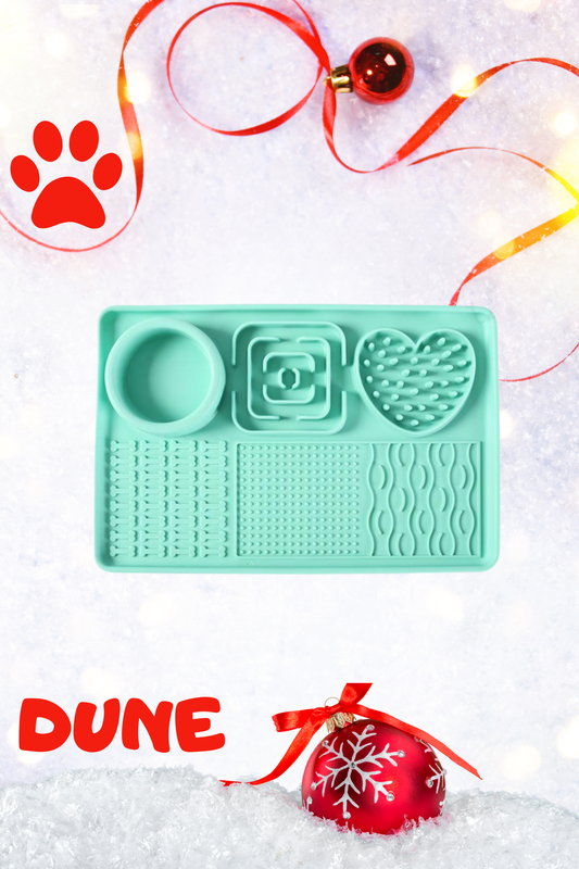 Tapis de Léchage & Gamelle d’Alimentation Lente