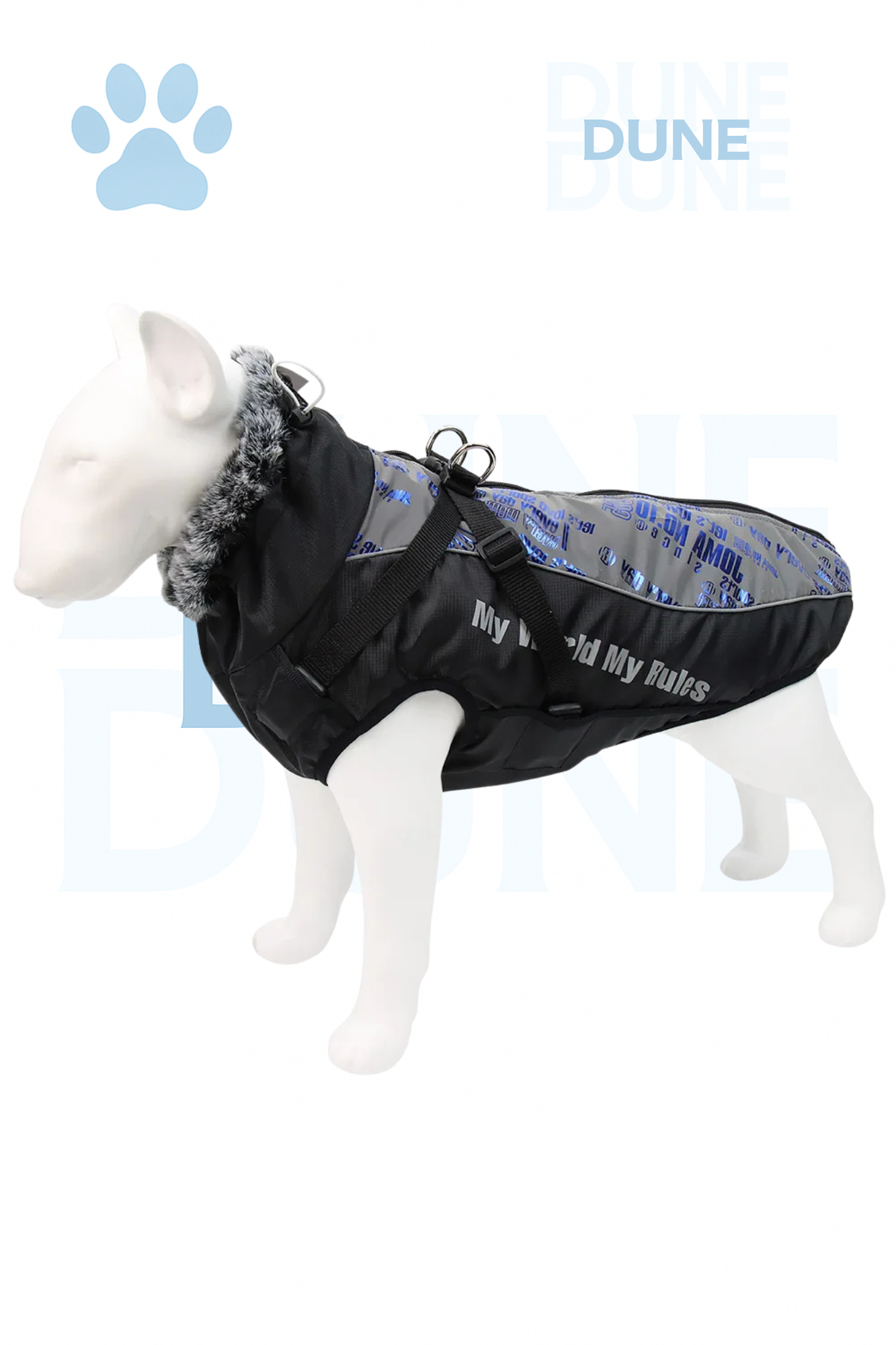 🐾 Manteau Imperméable avec Harnais Intégré