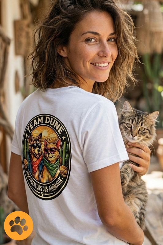 T-shirt DUNE « Protecteur des Animaux » dune