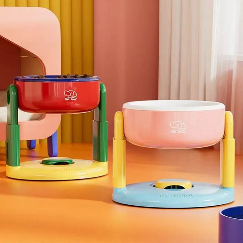 Gamelle Ajustable avec Ventouse – Confort Santé pour Chiens et Chats dune