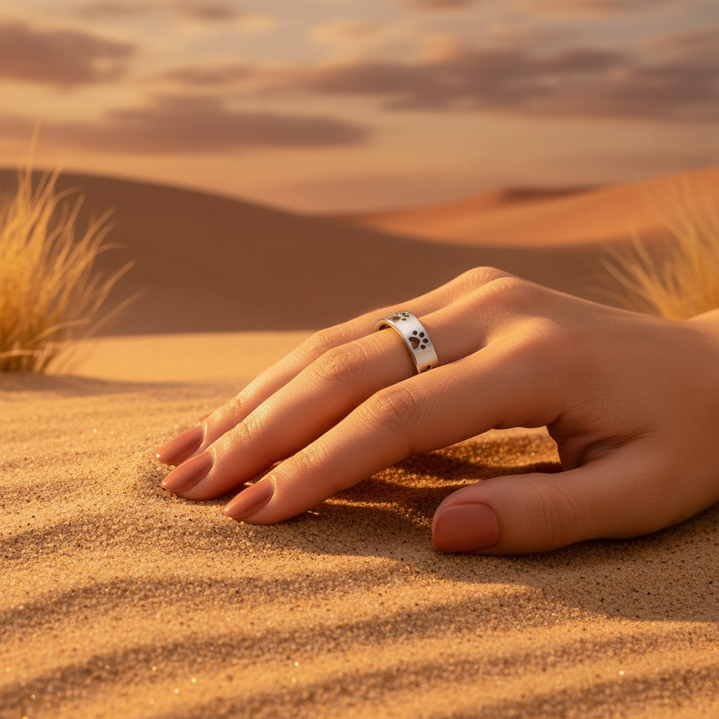 La Bague Empreinte de Patte — Pour Ceux Qui Aiment Sans Condition
