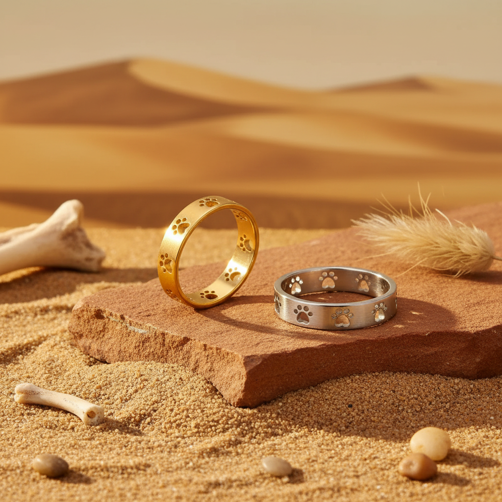 La Bague Empreinte de Patte — Pour Ceux Qui Aiment Sans Condition