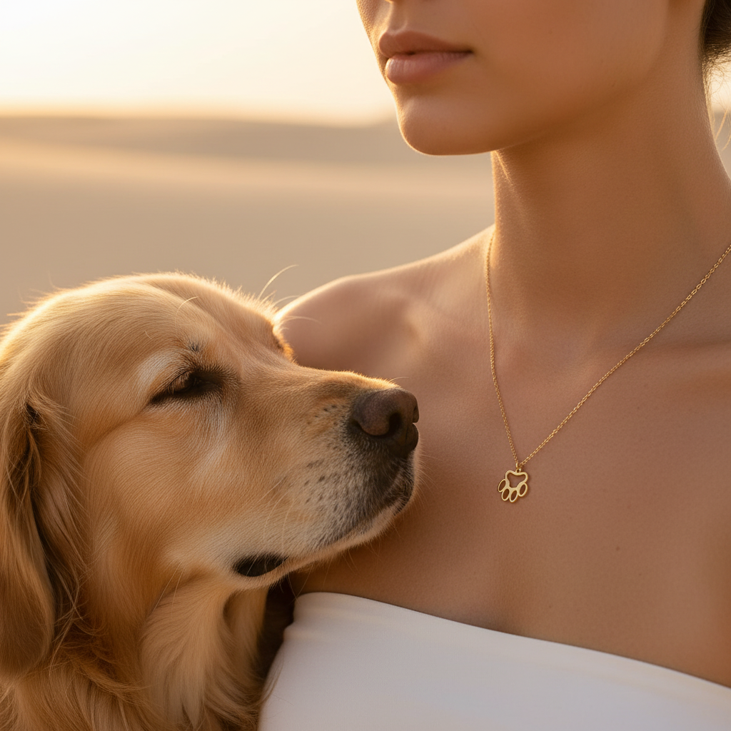 Collier Patte — Pour eux qui attendent
