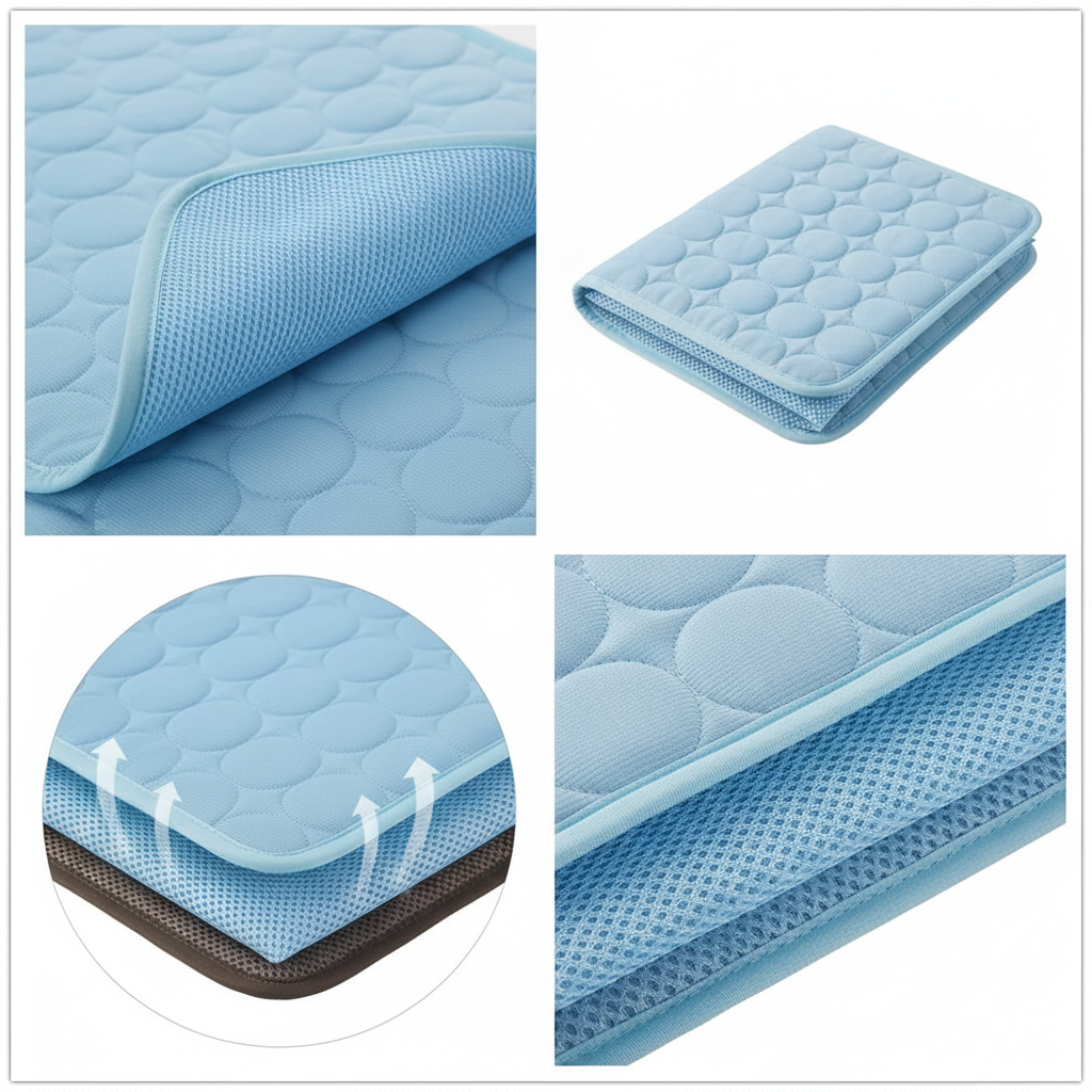Tapis Rafraîchissant pour Chien & Chat — Protection Canicule, Confort Immédiat